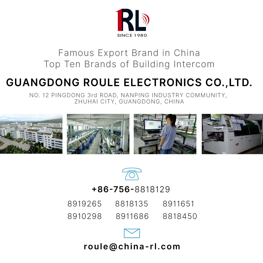 7 英寸视频门铃 #RL-B17AD-，带按键音提示及背光键盘设计，夜间操作更便捷。- 夜间摄像头光线补偿功能。_14